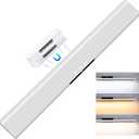 VAVOFO 15.7 Inch Light Bar with Hand Wave, 3 Colors, Stepless Dimming, Adjustable Mirror Lights,3000mAh Rechargeable Makeup Light, Magnetic Wall Lights for Cabinet,Kitchen,Closet,Desk