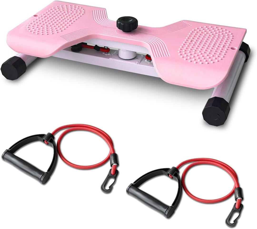 Waist Twister Machine, Noiseless Core & Belly Fat Workout Twist Board, Non-Slip Ab Exercise Disc for Men & Women, 300 Lbs Weight Capacity Home Fitness Equipment