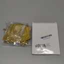 Merry Christmas Banner Golden Metal Christmas Garland Sign with Bows Xmas Retro Style Party Decorations Photo Prop Holiday Decor for Home Office Fireplace Mantle Farmhouse Hanging Wall