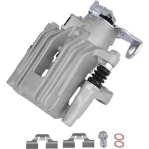 Cciyu Rear Left Brake Caliper Assembly w/Bracket 19B2575 For Audi For TT Quattro 2000-2006,For Volkswagen For Jetta 2000-2005 2008-2009,For Volkswagen For Jetta City 2007-2009