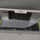 seenda Wireless Bluetooth Keyboard and Mouse Combo, COE401 Rechargeable Slim Keyboard Mouse, 3 Multi-Device Connection, Compact Quiet Set Compatible for Mac/Windows Laptop MacBook iPad, Black Gray