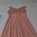 BeryLove Formal Wedding Guest Sequin Mother of The Bride Dress Evening Dresses (Medium, Blush)