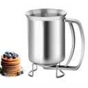 Stainless Steel Pancake Batter Dispenser - Perfect for Pancakes, Cupcakes, Muffins, and Waffles(800ml)