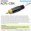 WORLDS BEST CABLES 35 Foot  TS to RCA Cable  Gotham GAC-1 Ultra Pro Low- Capacitance Instrument Cable & Neutrik NP2X-B & Amphenol ACPL-CBK Gold Plugs - Custom Made