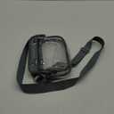 Clear Bag for Stadium Events Clear Purse with Removable Strap Transparent Bag for Concert and Sport Events