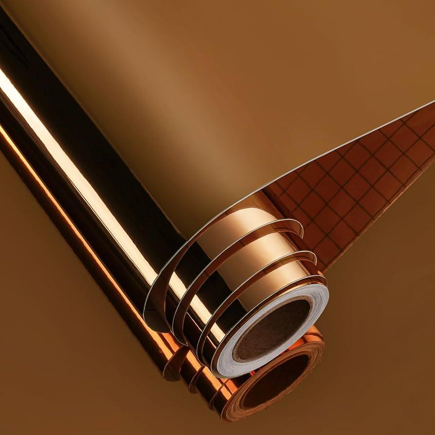 Chrome Reflective Effect Wallpaper 58x230cm