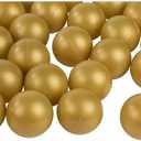 Plastic Gold Ping Pong Balls - Beer Pong & Table Tennis Accessory for Pingpong Play - DIY Crafts & Party Decor with Gold Balls - 50 Pack, 1.5 Inch