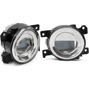 Pair Fog Lights Compatible with Q50 QX50 Q60 QX60 Q70L QX80 2014-2018 Left & Right Side Front Bumper Daytime Running Lamps 261554GA0A 261554GA0B IN2593108 IN2592108
