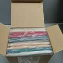 50 Pcs Ballpoint Pens Bulk Retractable Writing 1. 0 mm Black Ink Cute Pens Smooth Writing Color Fancy Gift for Teacher Student Employee Office School Home Baby Shower Supplies (Multiple Color)