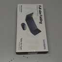 Foldable Keyboard and Mouse, Samsers Folding Bluetooth Keyboard Combo, 2.4G + BT5.0 x 2, Full-Size Portable Travel Keyboard & Rechargeable Wireless Mouse for Windows Android iOS Mac OS, Midnight