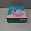 Freshmage Bento Box, Double-Layer Lunch Box Container with 3 Compartments, Large Capacity, Leakproof and BPA Free Bento Lunch Box, Durable, Drop-Proof, Dishwasher and Microwave Safe, Pink