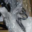 Dimmable Floor Lamp, 68in. Boho Floor Lamps with Natural Shade, 3-Light Tree Lamp for Coastal, Beach or Bohemian Style Decor, E26 Socket, Rotary Switch Standing Lamp for Living room, Bedroom