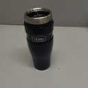 THERMOS Stainless King Vacuum-Insulated Stainless Steel Tumbler - 16oz, Midnight Blue - Insulated Coffee Tumbler for Hot & Cold Drinks - Leak-Proof & Sweat-Proof for Commuting & Traveling