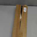 Black Curtain Rods for Windows 28-48Inch Heavy Duty French Return Rod, Wrap Around Blackout Curtain Rods, Adjustable Room Darkening Drapery Rod for Bedroom, Living Room, Sliding Door & Outdoor Patio