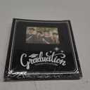 Graduation Scrapbook Self Adhesive Photo Album, DIY Memory Scrap Book Grad Picture Album Sticky Magnetic Pages holds 4x6 5x7 8x10 A5 Picture (Small 20 Sheets/ 40 Pages, Black-Window)