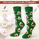 Chalier 5 Pairs Womens Fun Famous Painting Patterned Art Socks Cotton, Printed Cool Novelty Funny Socks for Women (One Size)