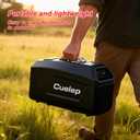Portable Tent Air Conditioner,ONLY 110V AC, 5200 BTUs(1500W) Fast Cooling Consumption Air Conditioners Dehumidifier, Fast Cooling for Camping Tent, RV, Truck, Boat,Van and Fishing