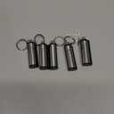 SURVIVE Permanent Match, Pack of 5, The Forever Lighter, Emergency Fire Starter Striker Set, Metal Keychain Unlimited Waterproof Stick