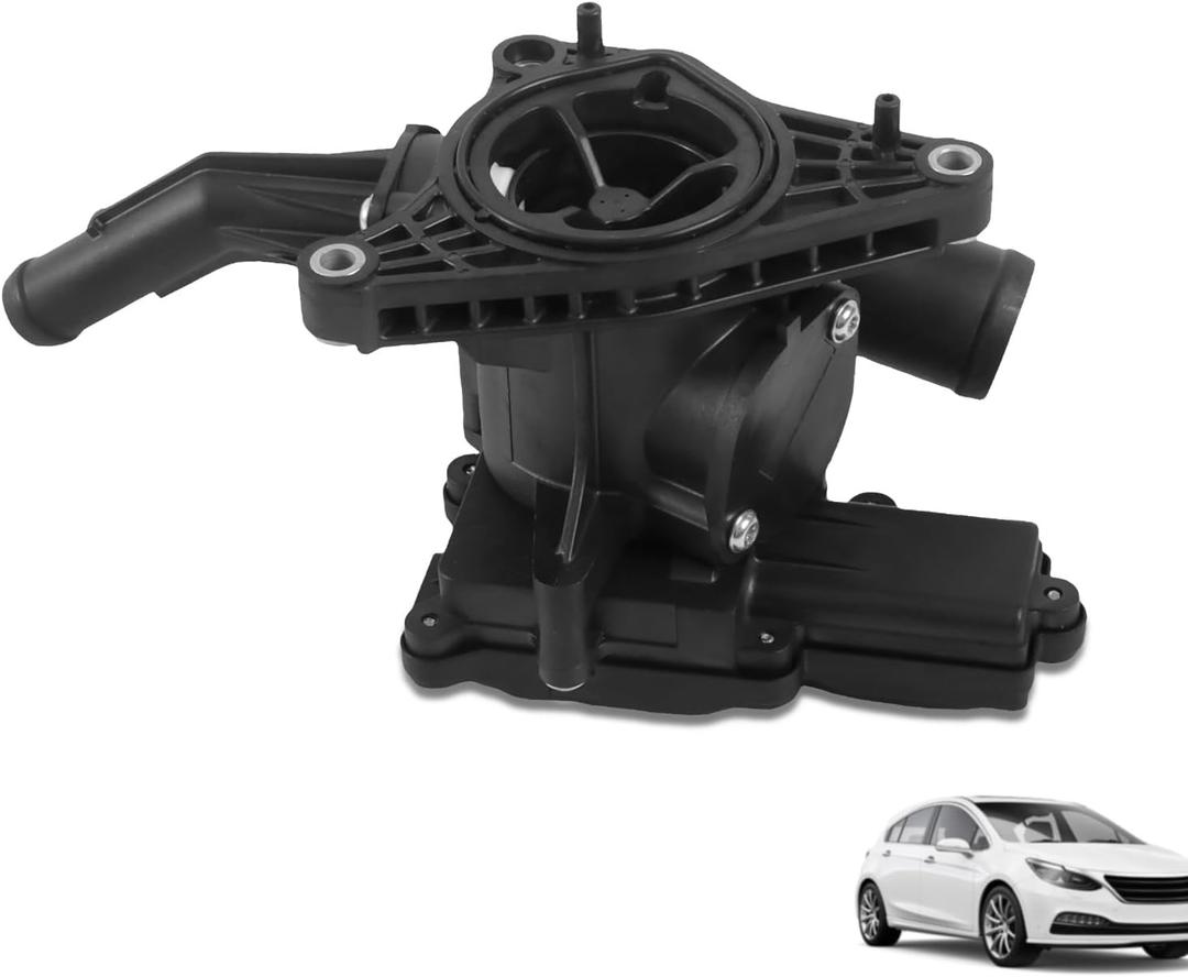 Coolant Thermostat 25600-2M052 256002M052 Compatible with Venue Accent Venue Elantra Creta 2018-2023 After-Market Parts