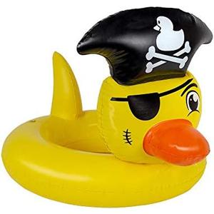 2 Poolmaster Swimming Pool Float Pirate Duck Tube, Multi Large