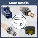 MOSTPLUS O2 Male Oxygen Sensor Up Down Stream 234-4071 15717 Compatible for Ford F-150 F-250 5.4L (Set of 4)
