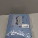 100% Blackout Curtains 72 inch Length 2 Panels Set for Dining Room Master Room, Luxury Soft Linen Textured Full Light Blocking Room Darkening Thermal Insulated Drapes (W52xL72, Dusty Blue)