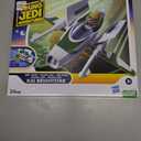 Star Wars: Young Jedi Adventures Jedi Pilot Kai Brightstar, 4-Inch Scale Action Figure Ship, Toys, Preschool Toys for 3 Year Old Boys & Girls