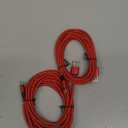 USB C Cable Fast Charging, 5-Pack 10/6.6/6.6/3/3 ft Braided USB A to C Type Charger Cord Compatible with Galaxy A10e A20 A51 A71 S20 S10 S9 Plus Note 10 9