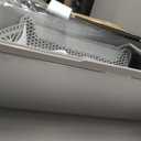Stainless Steel Litter Box | XL Enclosed Cat Litter Boxes with Lid for Big Cats | High Sided, Anti-Urine Leakage | Non-Stick Bottom & Includes Litter Mat & Metal Scoop