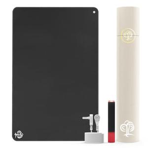 Grounding Mat for Improve Sleep, Pain Relief, Inflammation, 22.68 x 35.43 inch Earthing Mat Grounding Pad for Bed, Feet, Yoga, Working, Enjoy The Grounding Effect at House