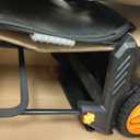 VEVOR Push Lawn Sweeper 21" Leaf & Grass Collector 3.5 cu. ft. Hopper Bag