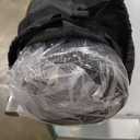 GXMMAT Large Yoga Mat 6'x4'/6'x6'/7'x5'(7mm/9mm), Extra Thick Workout Mats for Home Gym Flooring,Ultra Comfortable Non-Slip Quick Resilient Barefoot Wide Exercise Mat for Pilates,Stretching,Meditation (Black Real)