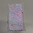 Jusy Compatible with iPhone 11 Pro Max, Colorful Retro Oil Painting Printed Flower Laser Glossy Pattern Cute Curly Wave Phone Case Soft TPU Cover for Girly Women - Orange Yellow