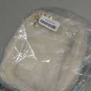 Bluboon 3Pcs Makeup Toiletry Bag for Women, Clear Packing Cubes Cosmetic Bag for Travel Women With Zipper Travel Essentials (Beige Lamb Wool)