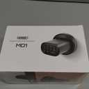 Fingerprint Door Knob, Keyless Door Knob with Keypad Biometric Electronic Thumbprint, Auto-Lock for Interior Doors for Bedroom, Home, Office, Garage, 4xAA Alkaline (NOT Included), MD1 Black