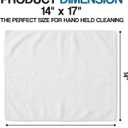Avalon Towels Bar Towels (Pack of 60) Size 14x17 Inches 100% Cotton, Absorbent and Reusable Cleaning Rags, Multipurpose Cleaning Towels, Terry Cloth Rags, Durable Shop Rags (White)
