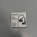 Sport Headphones Wired Over Ear in-Ear Earbuds for Kids Women Small Ears Comfortable, Earhook Earphones for Running Exercise Jogging, Ear Buds with Microphone and Volume for Cell Phones Black