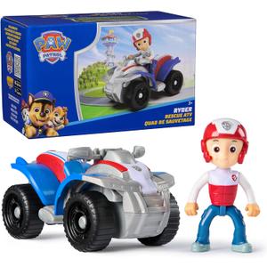 Paw Patrol, Ryders ATV Toy Vehicle with Collectible Action Figure, Sustainably Minded Kids Toys for Boys & Girls Ages 3 and Up