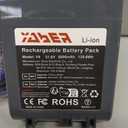 YABER 6000mAh Battery for Dyson V8 Battery Replacement 21.6V Compatible for Original V8 Animal V8 Absolute V8 Fluffy V8 Motorhead Handheld Cordless Vacuum Cleaner Li-ion Battery with 1xPre Filter