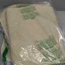 Softlife Faux Jute Washable Area Rug for Front Door Entryway, 3x5 Indoor Non Slip Small Mat for Kictchen Entry Bathroom, Small Solid Boho Natural Rugs for Inside Entrance Hallway, Cream Beige