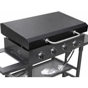 36 Inch Blackstone Griddle Grill Cover with Hinged Hood, 2026 Upgraded Outdoor Hard Grill Cover Compatible with Blackstone Models 1853 1605 1803 1839 1856 1924 5857 1553 2137 5003
