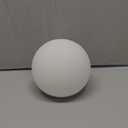 White Glass Globe Lamp Shade Replacement Glass Globe Shade Acrylic Lamp Post Globe Round Ball Lamp Cover for Pendant Wall Lamp, G9 12cm