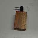 200ml Solid Wood Soap Dispenser for Bathroom,Kitchen Wooden Refillable Hand Soap Pump, Lotion Dispenser, Bathroom Accessories, Wood Lotion Container (7oz/200ml)