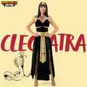 Spooktacular Creations Women Black Cleopatra Dress Costume Set with Cleopatra Accessories for Halloween Costume (Black, S)