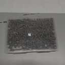 Blulu 500 Pcs Deck Screw 2.5 Inch, # 8 x 2-1/2'' Wood Screw Set, Brown Deck Rust Resistant with 1 Drill Bit Suitable for Large Fences, Pergolas, Stairs, Platforms, Outdoor Furniture Assembly