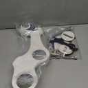 LUXE Bidet NEO 185 - Dual Nozzle, Self-Cleaning, Non-Electric Bidet Attachment for Toilet Seat, Adjustable Water Pressure, Rear & Feminine Wash (Blue)