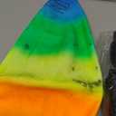 ArtCreativity Rainbow Playground Ball for Kids with Hand Pump, Bouncy 18 Inch Rubber Kick Ball for Backyard, Park & Beach Outdoor Fun, Beautiful Rainbow Colors, Durable Outdoor Toys for Boys & Girls