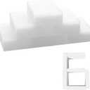 2 x Magic Melamine Sponge Eraser, 6Pack 2X Density Magic Cleaning Erasers in Bulk Extra Durable & Long Lasting, Multi-Functional Melamine Foam Sponges for Bathroom Window Shoes Kitchen