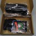 Syhood Soccer Shin Guards and Socks for Toddler Kids Youth, Lightweight Soccer Shin Pads Protective Defender Gear for 3-5, 5-10, 10-15 Years Old Children Teen Boys Girls Sports Game (Black) S