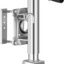 VEVOR Trailer Jack with Wheel, 1000 lbs Load Capacity, Heavy Duty Swivel Boat Trailer Jack with PP Single Wheel & Ergonomic Handle, 10-inch Lift, Fit for RVs, Boats, Horse Trailers, Utility Trailers